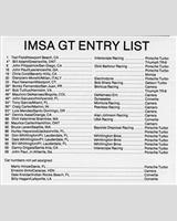 Entry List - Road Atlanta 50 Miles Heat 1 1980