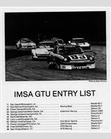 Entry List - Road Atlanta IMSA GTU 1980