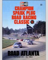 Programme Cover - US Champions Road Atlanta [CP] 1980