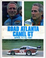Programme Cover - Road Atlanta IMSA GTU 1981