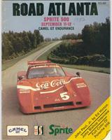 Programme Cover - Road Atlanta 500 Kilometres 1982