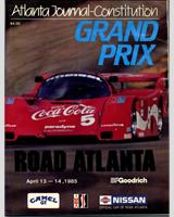 Programme Cover - Road Atlanta 500 Kilometres 1985