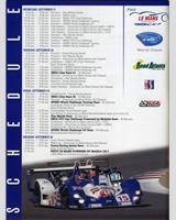 Schedule of Events - Petit Le Mans 2006