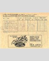 Entry List - Roskilde Ring International - Grand Touring +2000 cc 1956