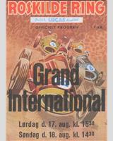 Programme Cover - Roskilde Ring International - Sports 2000 cc 1957