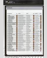 Entry List - ADAC GT Masters Sachsenring 2012