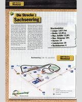Track Map - ADAC GT Masters Sachsenring 2012