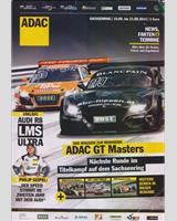 Programme Cover - ADAC GT Masters Sachsenring 2014