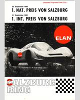 Programme Cover - Preis von Salzburg 1969