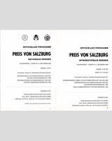 Schedule of Events - Preis von Salzburg 1969