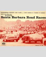 Programme Cover - Preliminary Santa Barbara [BM+CM+DM] 1958