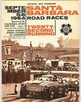 Programme Cover - SCCA Regional Santa Barbara [EP] 1964