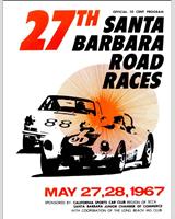 Programme Cover - SCCA Regional Santa Barbara [AP+BP+CP] 1967