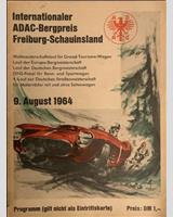 Programme Cover - Schauinsland Hill Climb 1964