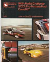 Programme Cover - Sears Point 100 Miles 1976