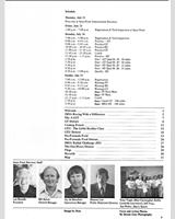 Schedule of Events - Sears Point 100 Miles 1976