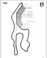 Track Map - Sears Point 100 Miles 1976