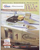 Programme Cover - American Le Mans Series Sonoma 2004