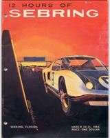 Programme Cover - Sebring 12 Hours 1964