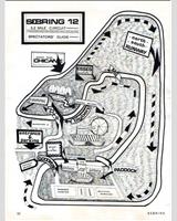 Track Map - Sebring 12 Hours 1973