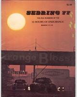 Programme Cover - Sebring 12 Hours 1977
