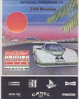 Programme Cover - Sebring 12 Hours 1986
