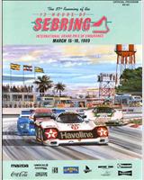 Programme Cover - Sebring 12 Hours 1989