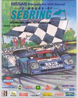 Programme Cover - Sebring 12 Hours 1991