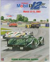 Programme Cover - Sebring 12 Hours 2003
