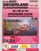 Programme Cover - Interserie Siegerland 1991