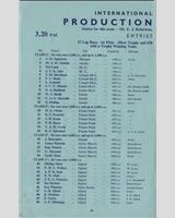 Entry List - Silverstone International 1952