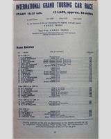 Entry List - Silverstone International - Grand Touring 1959