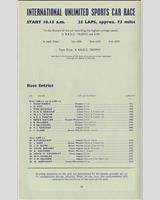 Entry List - Silverstone International - Sports Cars 1960