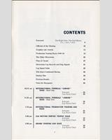 Schedule of Events - British Empire Trophy - Grand Touring 1961