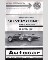 Programme Cover - Silverstone [S1.6] 1962