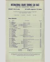 Entry List - Silverstone International - Grand Touring 1962