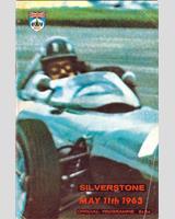Programme Cover - Silverstone International - Sports Cars 1963