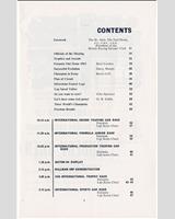 Schedule of Events - Silverstone International - Sports Cars 1963