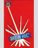 Programme Cover - GP Silverstone 1963