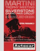 Programme Cover - AMOC Silverstone [Aston Martin] 1964