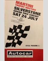 Programme Cover - AMOC Silverstone [S/GT+2.5] 1965