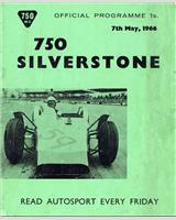 Programme Cover - 750 MC Silverstone [S+1.4] 1966