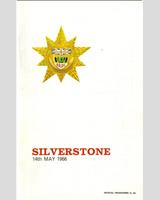 Programme Cover - Silverstone International - Sports Cars 1966