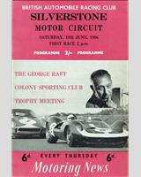 Programme Cover - BARC Silverstone [Special GT1.6] 1966