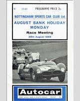 Programme Cover - NSCC Silverstone [Special GT] 1966