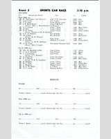 Entry List - BARC Silverstone [Sports] 1966