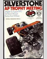 Programme Cover - AP Trophy Silverstone 1970