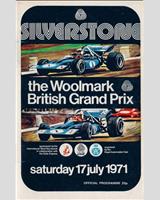 Programme Cover - GP Great Britain 1971
