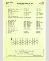 Entry List - International Sports Car Race Silverstone 1975