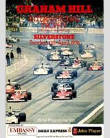 Programme Cover - International Trophy 1976